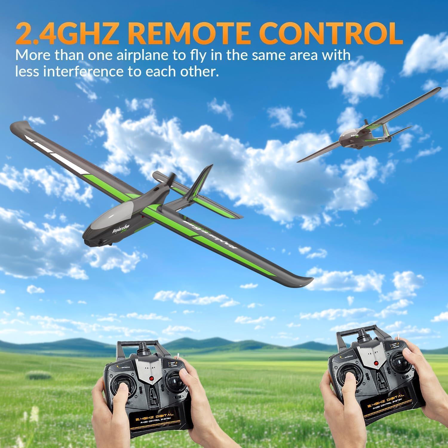 image:imageVOLANTEXRC RC Plane 4CH Remote Control Glider Airplane RTF with 6Axis Gyro 3 Modes amp Aerobatics Easy to Fly 24GHz Radio Controlled Aircraft for Beginnersamp Adults Ranger600 Stunt BlackRTR version Black