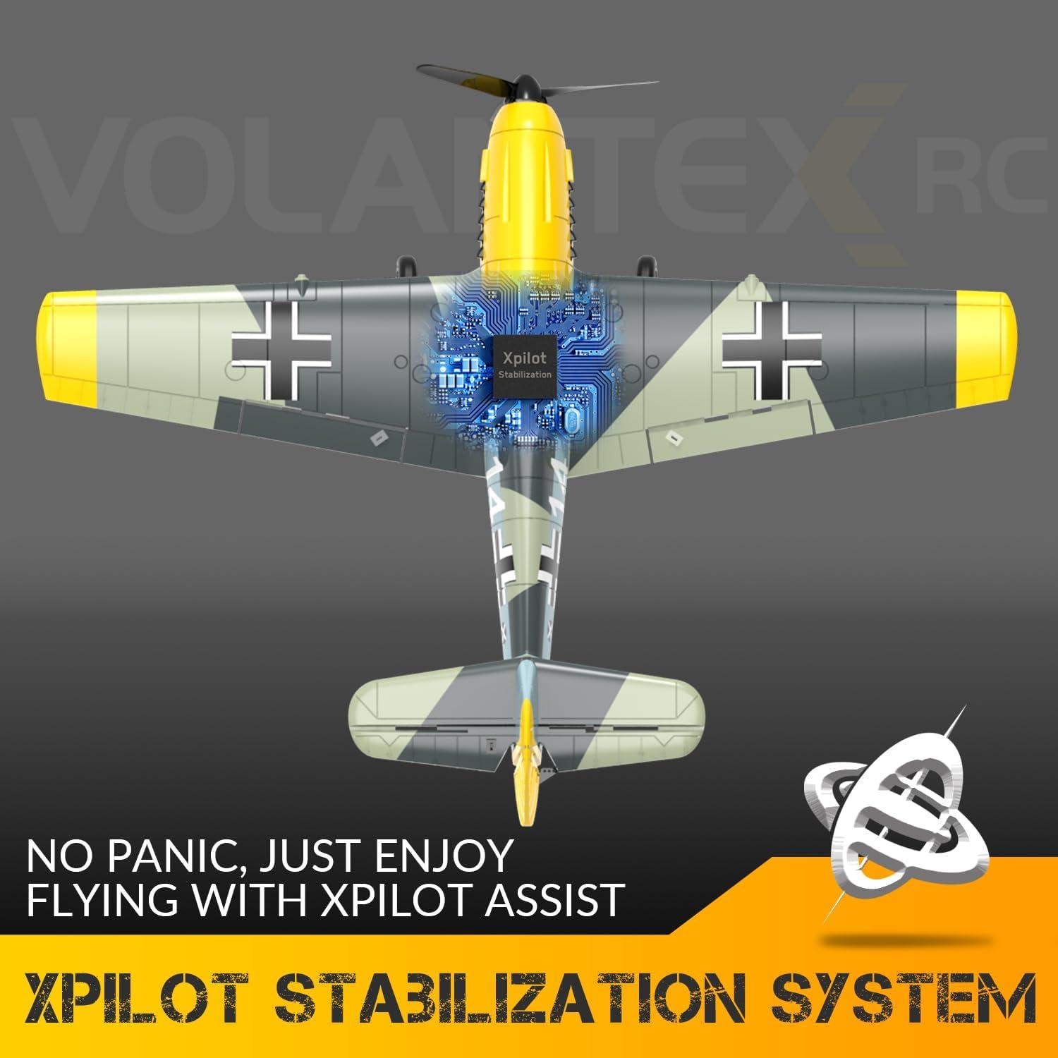 image:imageVOLANTEXRC RC Plane BF109 with Lipo Battery Charger
