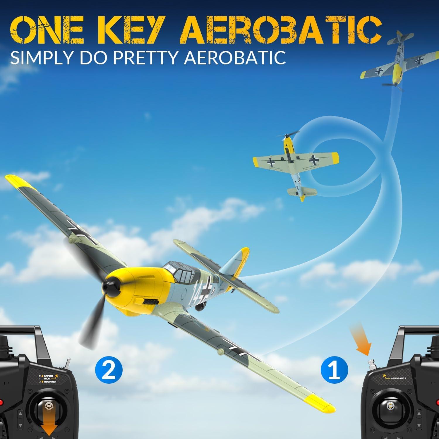 image:imageVOLANTEXRC RC Plane BF109 with Lipo Battery Charger