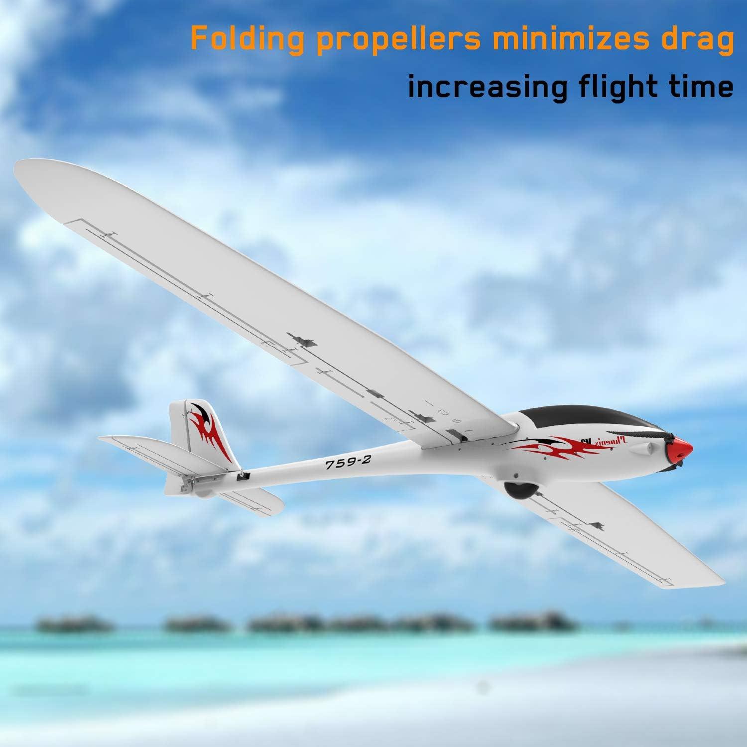 image:imageVOLANTEXRC RC Plane Glider Ranger 1600 PNP Version Transmitter Battery Charger and Reciever Not Included 1600m FPV Remote Control Airplane for Adults EXA75707PWingspan 78 Inch Pnp