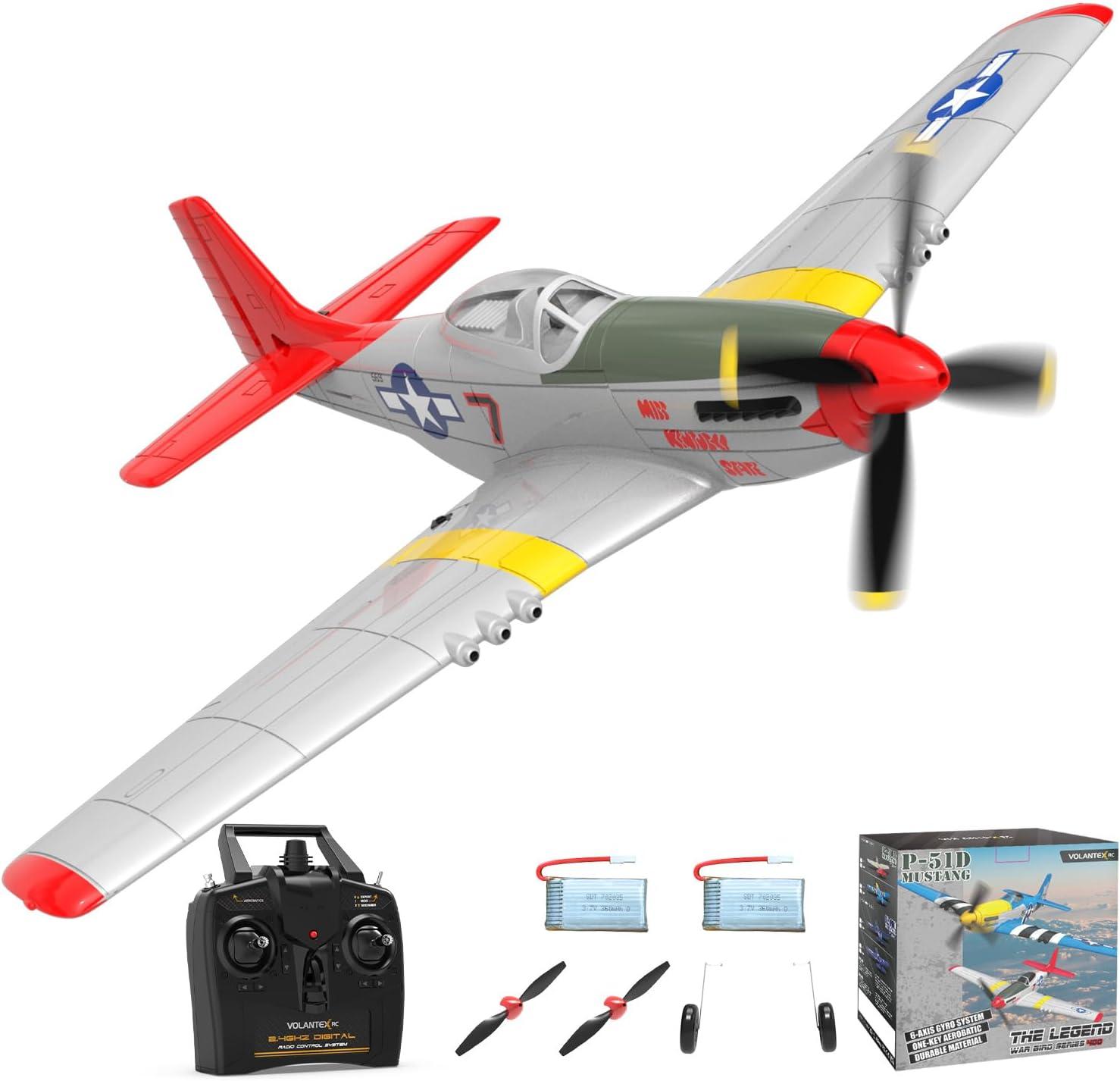 image:imageVOLANTEXRC RC Plane P51D Mustang with 5 Port Battery Charger
