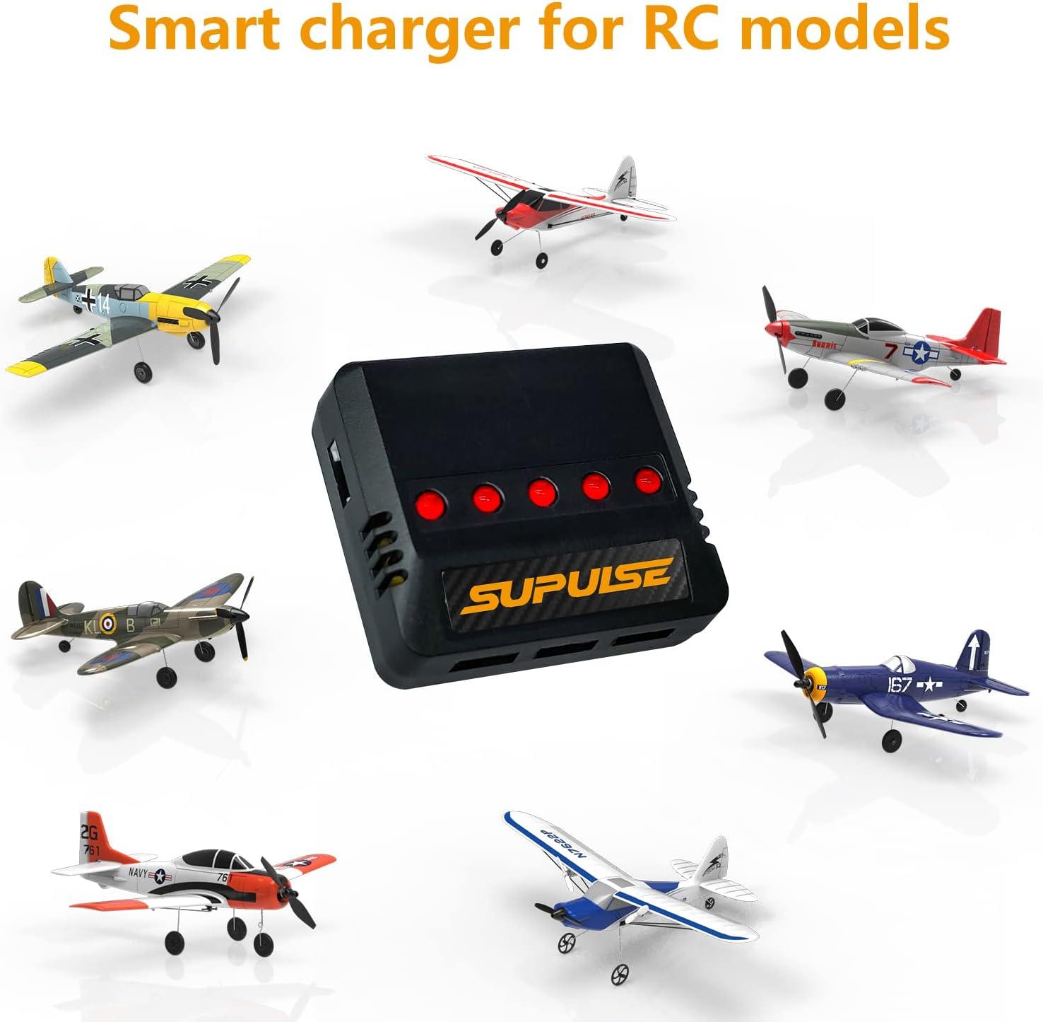 image:imageVOLANTEXRC RC Plane P51D with 5 Port Compact Charger