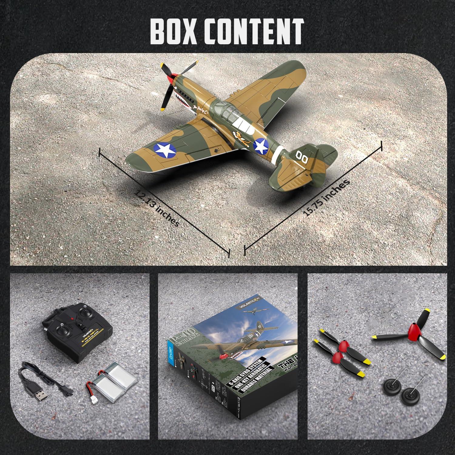 image:imageVOLANTEXRC RC Plane for Beginners 4CH WWII RC Airplane A6M Zero with Aileron 24Ghz Remote Control Plane with Xpilot Self Righting amp One Key Aerobatic Gifts for Adults 76115 RTFBronze2