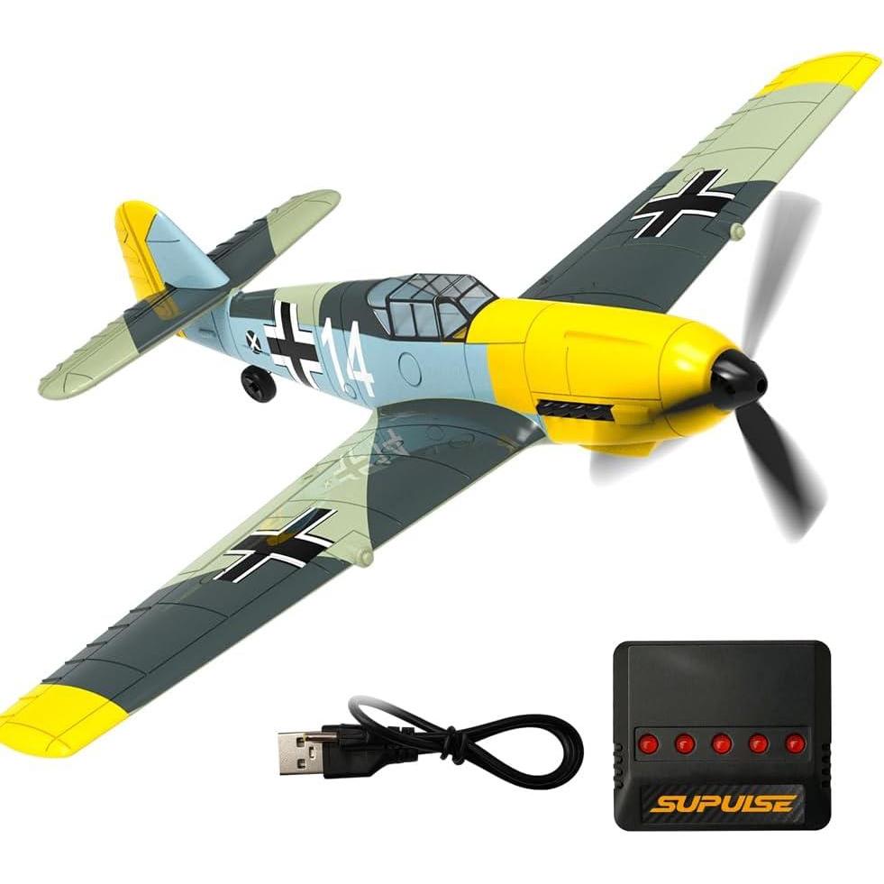 image:imageVOLANTEXRC RC Plane BF109 with Lipo Battery Charger
