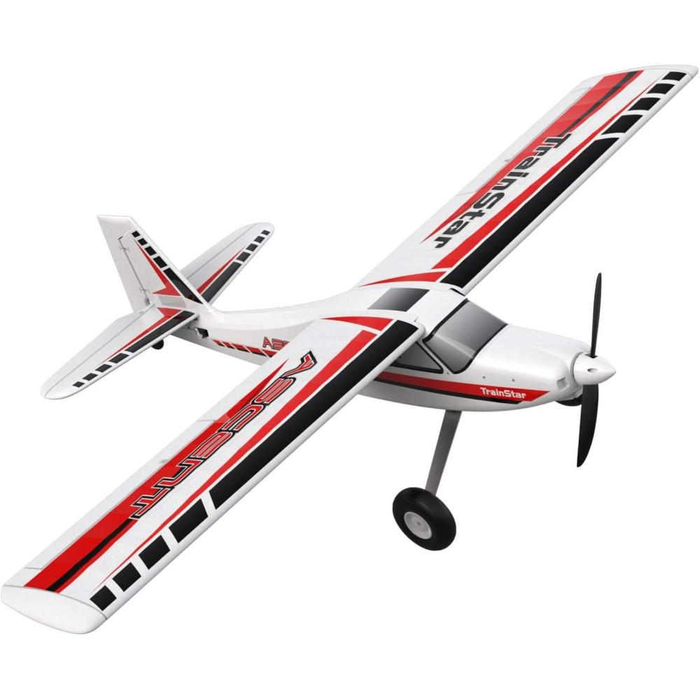 image:imageVOLANTEXRC Remote Control Airplane TrainStar Ascent Electric RC Trainer Aircraft 1400mm Wingspan amp Plastic Unibody Fuselage PNP Version NO Radio NO Battery 7478 PNP7478 Pnp