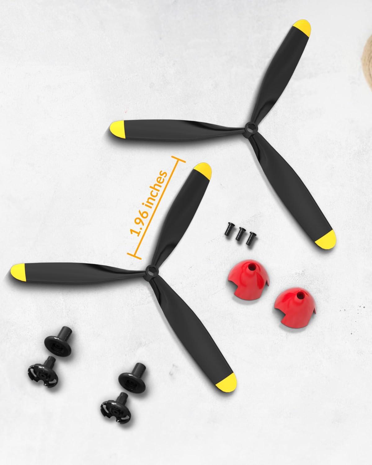 image:imagevolantexrc RC Plane 4 Channel Remote Control Airplane Fighter P40 with Aileron 6Axis Gyro Aerobatics for Adults amp Propellers