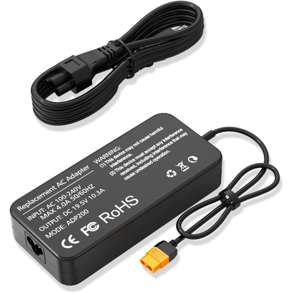 image:imageAC Power Adapter 200W 195V 103A RC Charger Power Supply XT60 Plug AC 100240V 5060Hz for LiPo Battery Charger Compatible with iSDTSKYRCHota Charger