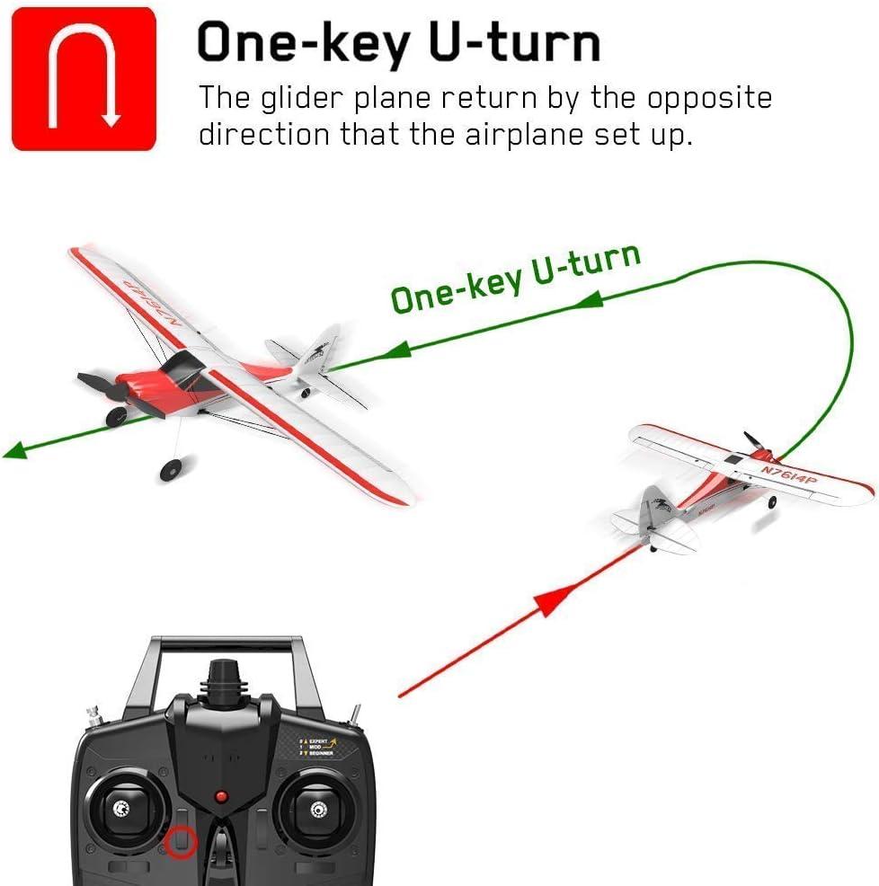 image:imageVOLANTEXRC RC Airplane Sport Cub 500 RTF Version with 2pcs 37V 360mAh Lipo Battery