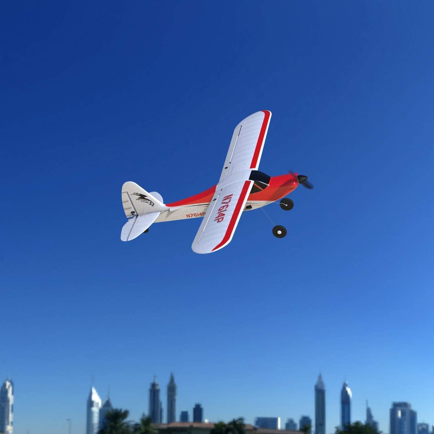 image:imageVOLANTEXRC RC Airplane Sport Cub 500 RTF Version with 2pcs 37V 360mAh Lipo Battery