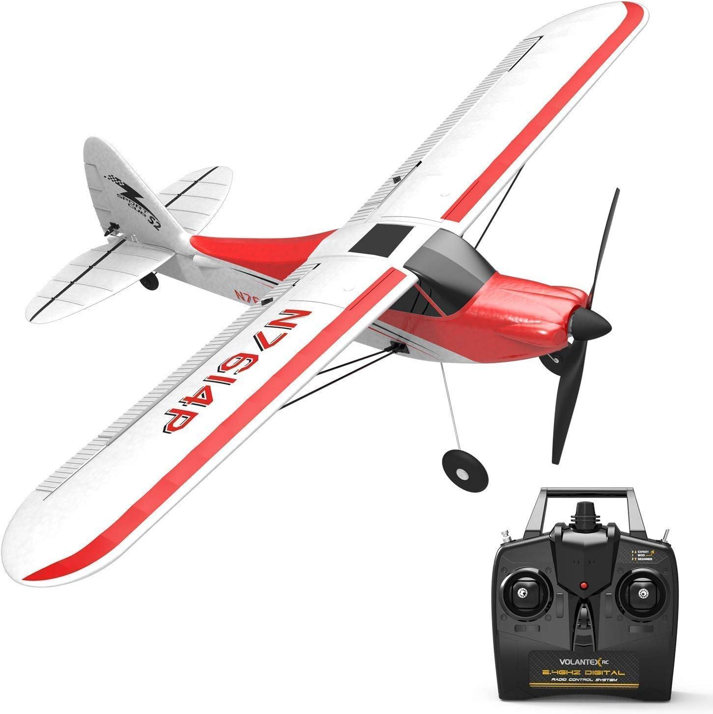 image:imageVOLANTEXRC RC Airplane Sport Cub 500 RTF Version with 2pcs 37V 360mAh Lipo Battery