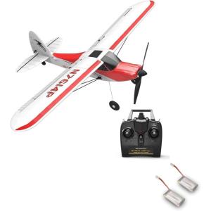 VOLANTEXRC RC Airplane Sport Cub 500 RTF Version with 2pcs 3.7V 360mAh Lipo Battery