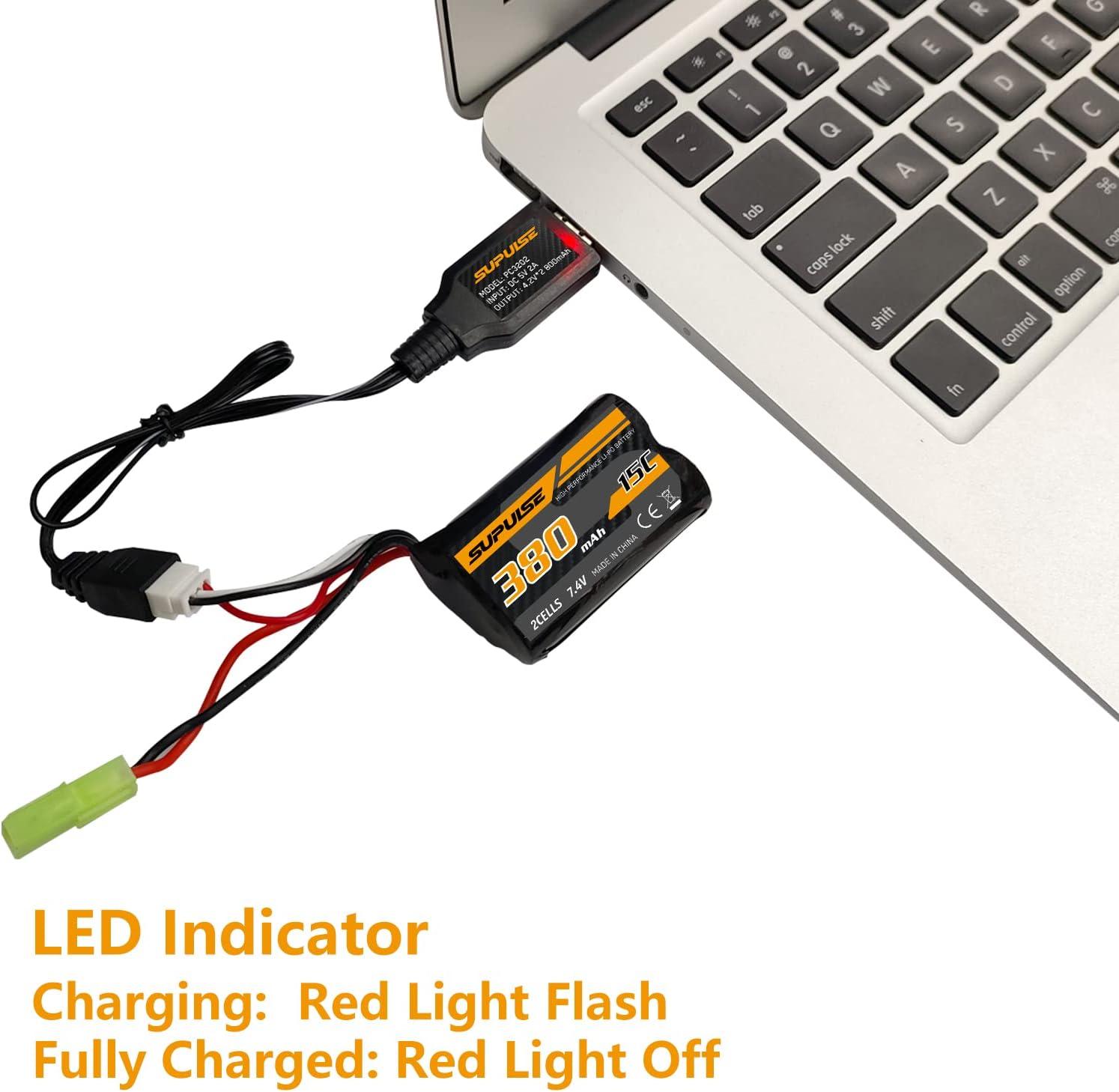 image:imageVOLANTEXRC RC Plane P51D Mustang with 2S Lipo Battery USB Charger Cable